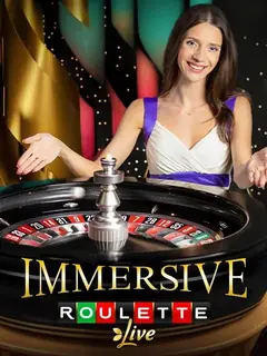 Immersive Roulette — ruleta en vivo de Evolution