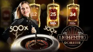 Lightning Roulette en vivo — Evolution